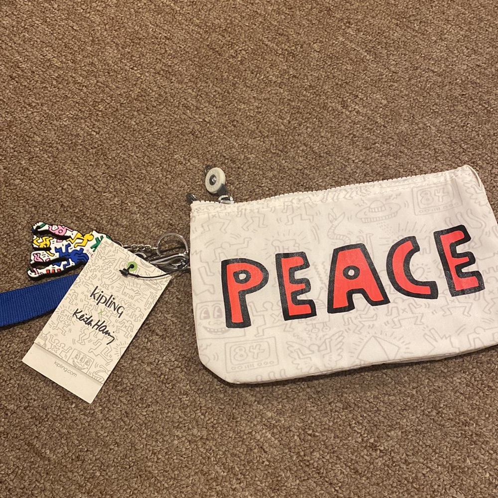 Kipling x Keith Haring Wristlet